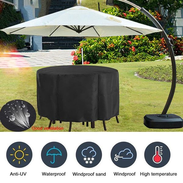 

table cloth outdoor furniture cover garden waterproof dust round chair rain covers sci88