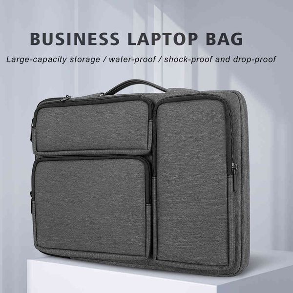 

bgreen laphand bag waterproof table pc sleeve notebook briefcase with mouse cable phone pen holder pocket pouch for mackbook