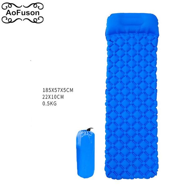 

outdoor pads ultralight compact inflatable camping mat air mattress portable folding bed hiking sleeping pad travel tpu