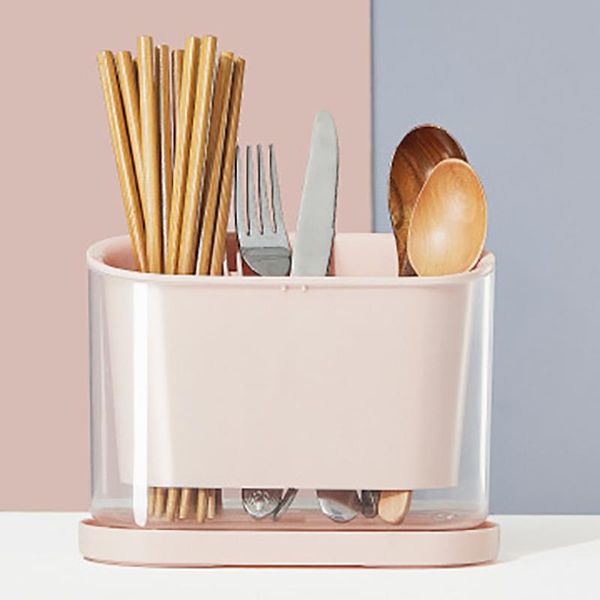 

kitchen storage & organization 1pc knife spoon rack chopsticks cage box draining water cutlery shelves jjjsn11279