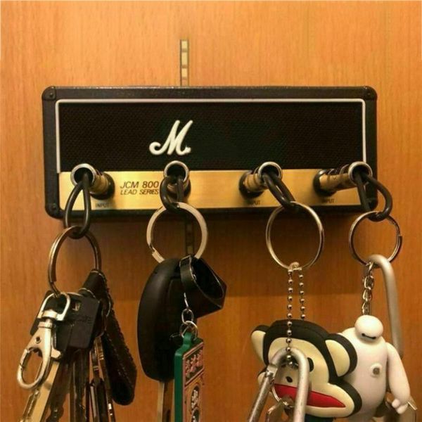 

key storage guitar keychain holder jack ii rack 2.0 electric vintage jcm800 gift drop hooks & rails