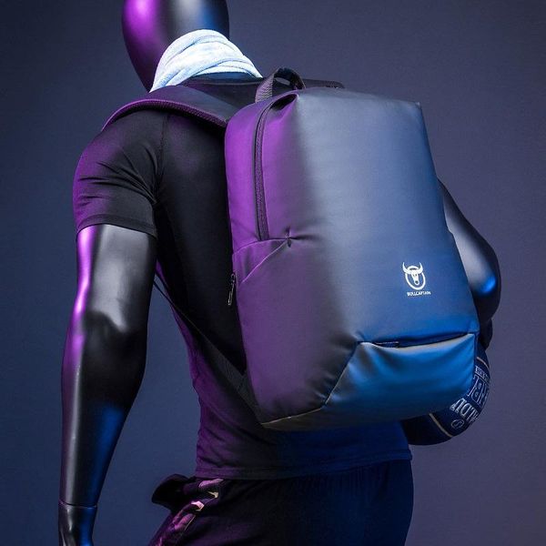 

backpack bullcaptain men lapsports daypacks waterproof shoulder bags anti-thief large capacity travel bag for 15" lap