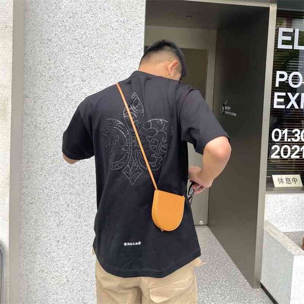 

65% off outlet online store 2021 spring and summer new products lovers heavy industry hollow bead embroidered round neck short sleeve t-shir, White