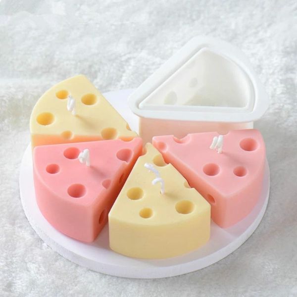 

craft tools cheese shape silicone candle mold scented mousse cake moulds soap chocolate fondant pastry baking decorating bakeware