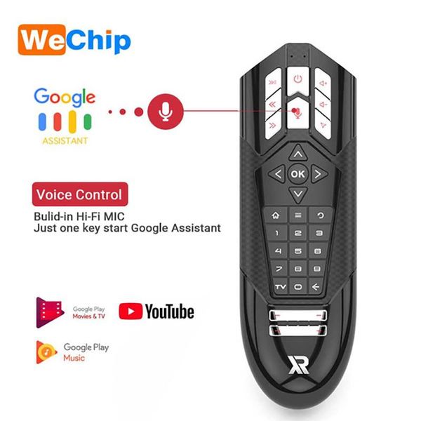 

remote controlers r1 2.4g wireless air mouse usb receiver 6-axis motion controller