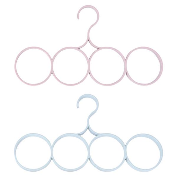 

2pcs multifunctional scarf rack scarves hangers display storage racks &