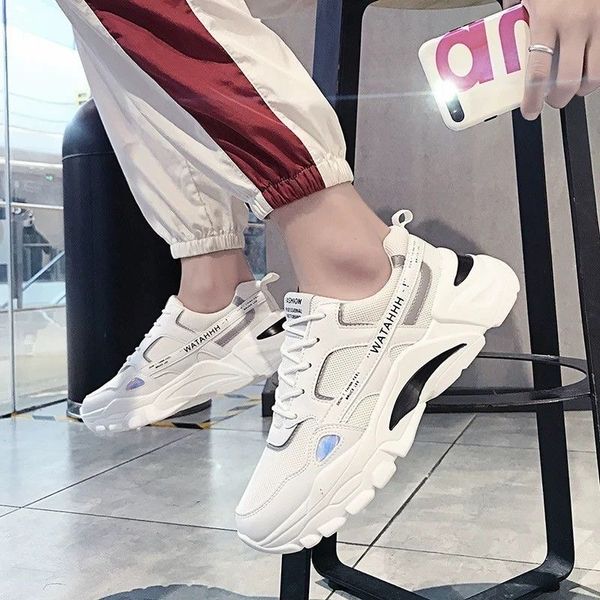 

2021 black white triple running shoes, summer special breathable travel shoes 36~45