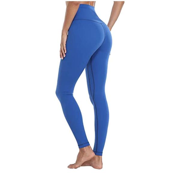 

women's leggings womens stretch fitness running gym sports full length active pants training trousers, Black
