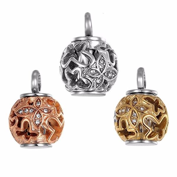 

pendant necklaces cremation jewelry hollow crystals cz butterfly ''always in my heart''cremation urn necklace keepsake a, Silver