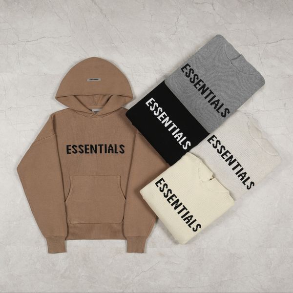 

men's plus size hoodies & sweatshirts in autumn / winter 2022acquard knitting machine e custom jnlarged detail crew neck cotton 3e5ewe, Black;brown