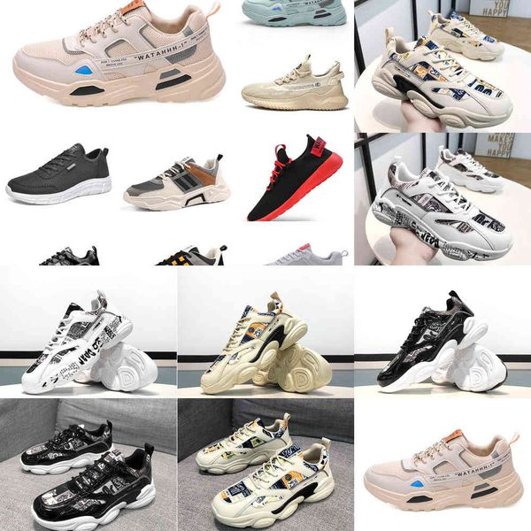 

q3zu mens men running platform shoes for trainers white triple black cool grey outdoor sports sneakers size 39-44 30