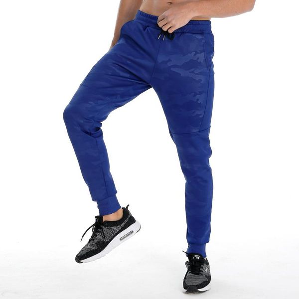 

men casual sports pants, camouflage printed pattern loose style long trousers, s/ m/ / xl, Black