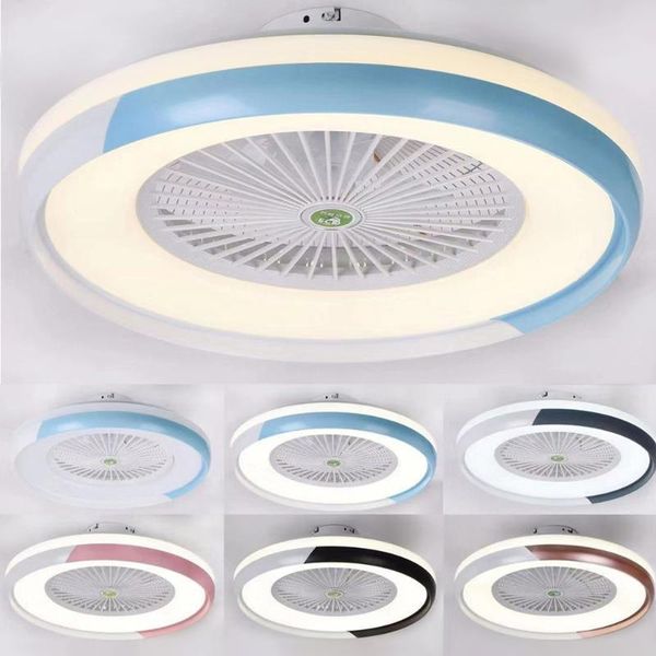 

ceiling lights modern led lamp with remote control 3-color 3 speed wind 50cm fan light 220v for bedroom living room dining