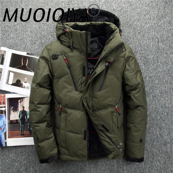 

in the winter of 2022, men's thick coats, casual street cloth, down ets, Black