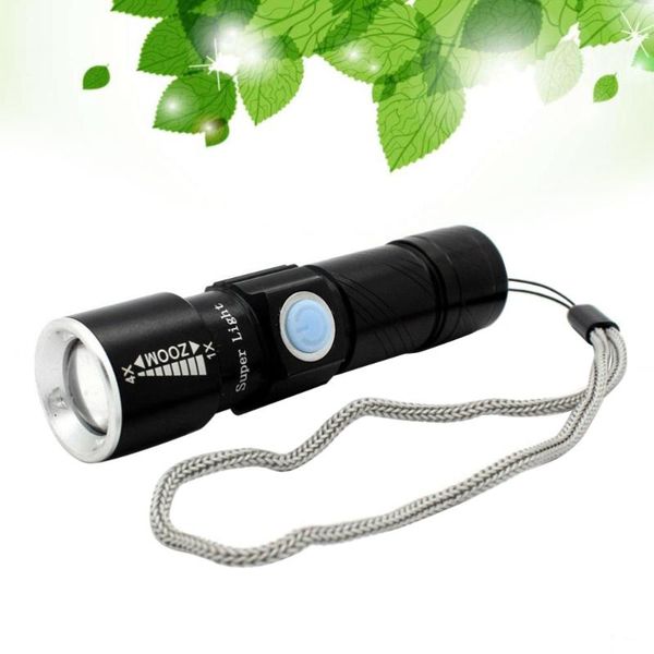 

mini charging front light super bright waterproof headlight for bike (black) lights
