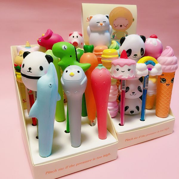 

slow rebound decomprsion pen students creative stationery vent neutral squishy