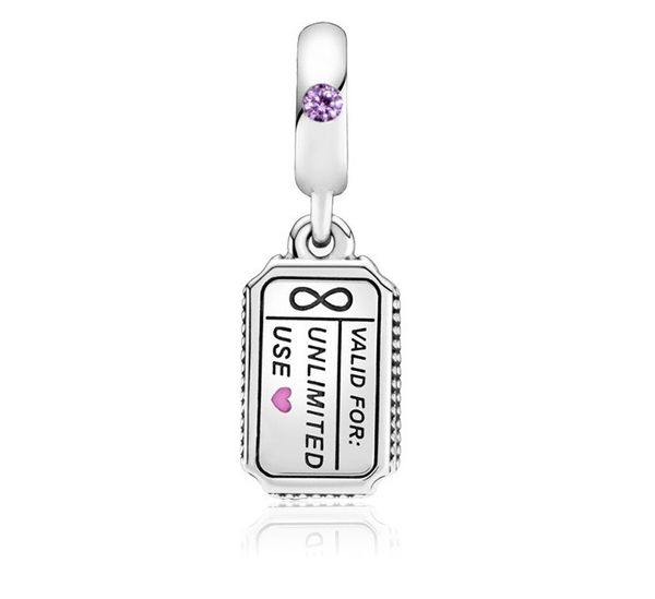 

fits pandora bracelets 20pcs love coupons enamel pendant silver charms fits pandora charms bracelet beads for jewelry making 925 sterling si, Black