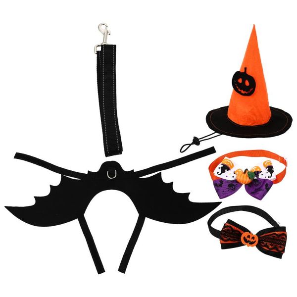 

cat costumes 1 set of pet costume funny dog collars professional leash hat