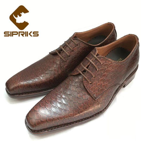 

dress shoes sipriks mens gents suit hipster male ichthyosis italian formal tuxedo zapato de novio men moccasins, Black