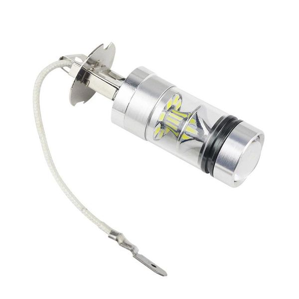 

car headlights h3 h1 led fog light 100w 2323 20smd 6000k white high power bulbs for lights