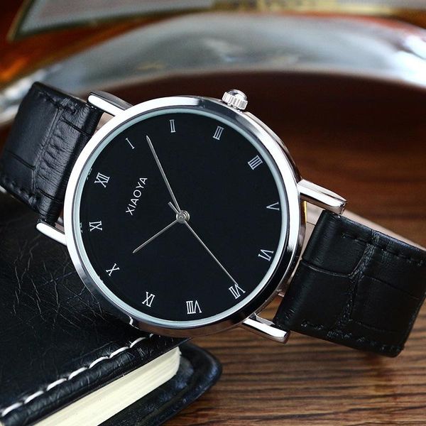 

wristwatches lovers watch men's simple leisure quartz women's, Slivery;brown