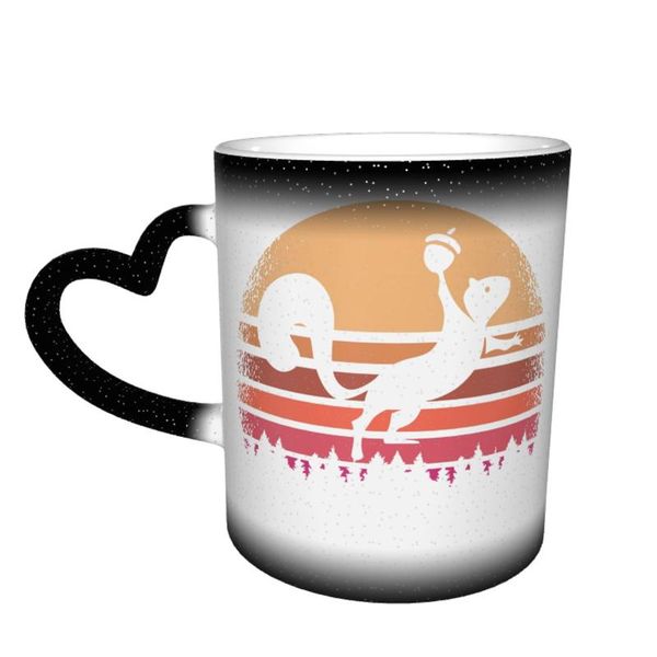 

mugs flying squirrel mug chat that changes color retro ceramic cups