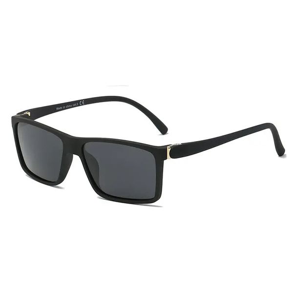 

men women summer square retro uv400 polarized sunglasses, White;black