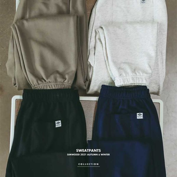 

autumn winter jogger pants men drawstring trousers casual comfortable tracksuits plus size gym sj130835 211008, Black
