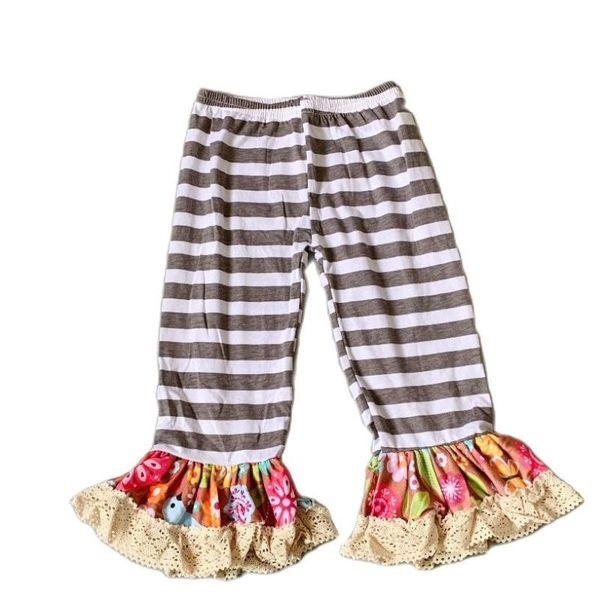 

trousers ruffles children's 2021 fashion printed polka dot pants 2-3t, Blue