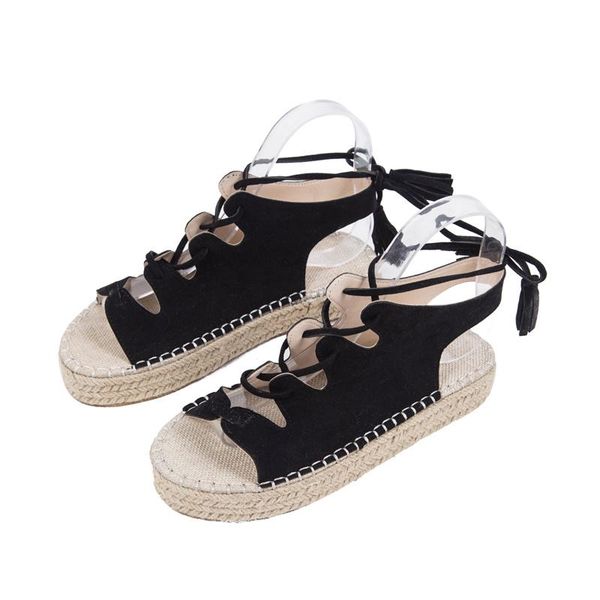 

sandals women with straps lightweight flat-bottomed fashion outdoor beach roman large size, Black