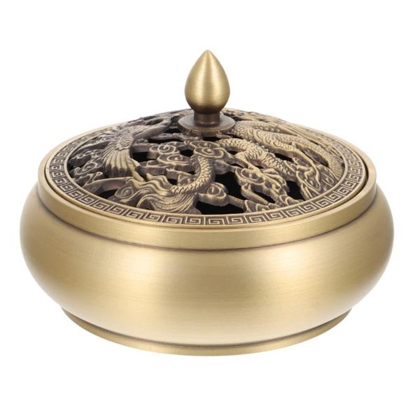 

fragrance lamps 1pc vintage novel incense burner indoor copper aroma home deskdecor