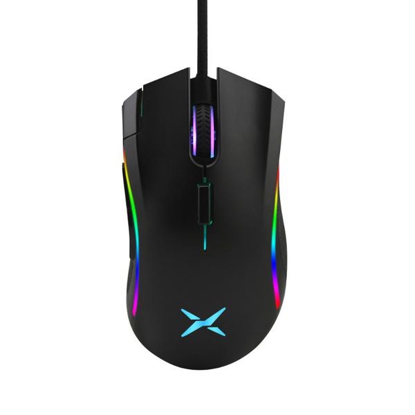 

mice delux m625 wired mouse 12000 dpi computer gaming mause ergonomic optical usb with rgb backlit for pc office gamerverwatch