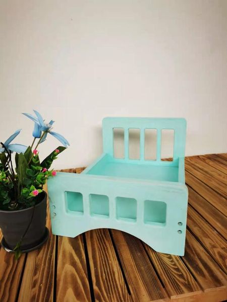 

retro wooden bed accessories baby pography studio prop born infant basket background posing po shoot detachable crib cribs