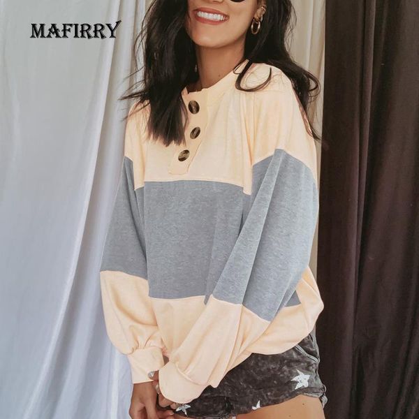 

women's blouses & shirts women casual stand collar full sleeve pullover blouse spring autumn patchwork straight button streetwear drop, White