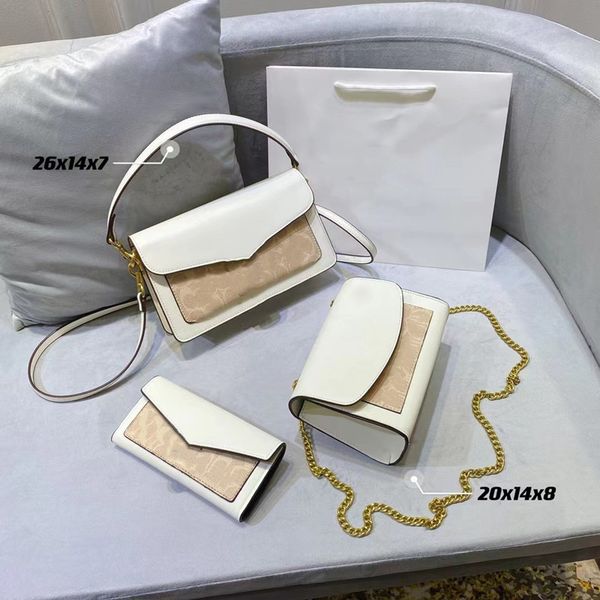 

2021 popular money fashion high grab bag quality lou vd women's bag luxury designer original leather messenger double shoulder zipper p