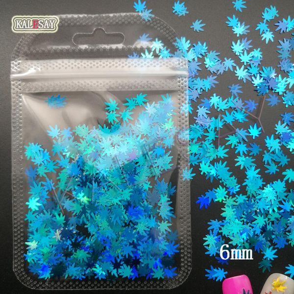 

nail art decorations 2.5g leaf pvc laser blue sequins glitter paillettes for manicure/sewing/wedding decoration confetti nails accessories, Silver;gold