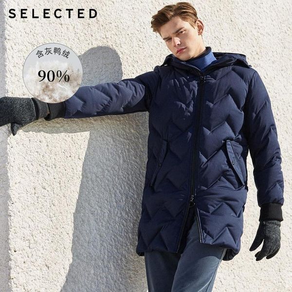 

selection - men's medium long hooded lace down et, s | 419412559, Black