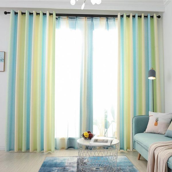 

curtain & drapes gradient color window curtains for living room bedroom modern blackout kitchen fabric panel
