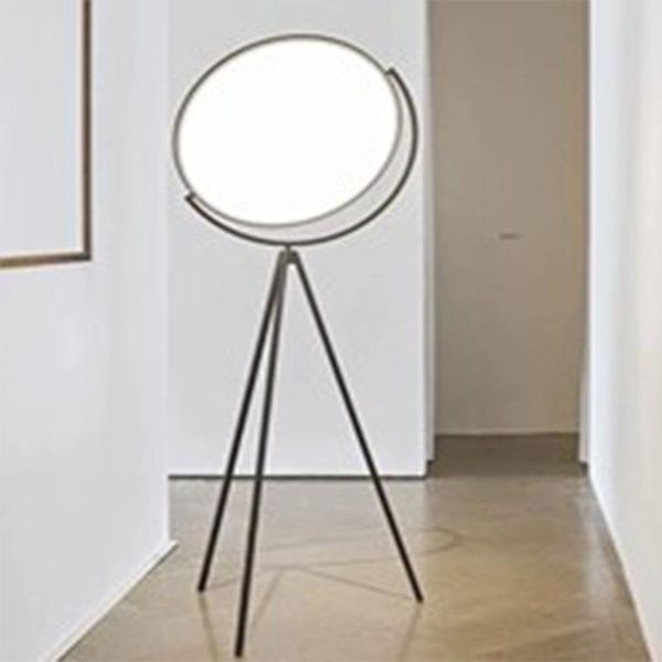 

nordic led glas reading floor lamps industrial decor tripod light