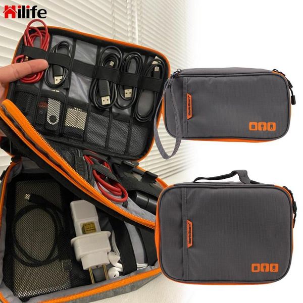 

storage bags makeup bag travel cable gadget organizer digital charger wires
