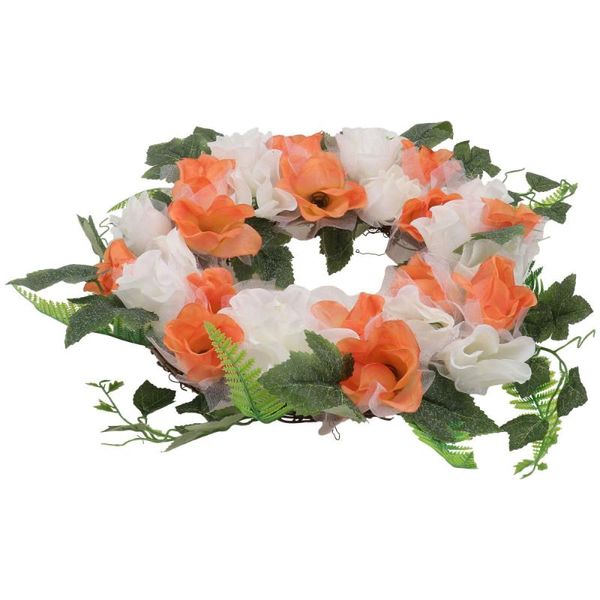

decorative flowers & wreaths 1pc summer spring wreath hawaii style imitation garland (colorful)