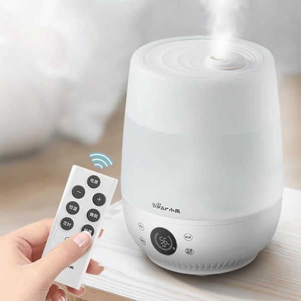 

humidifiers 4.5l air humidifier ultrasonic aromatherapy essential oil diffuser cool mist manufacturer home office bear/c50q1008