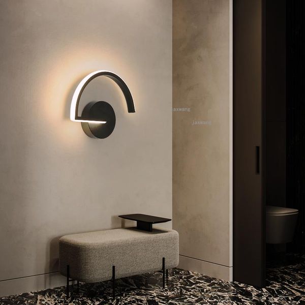 

wall lamp nordic led creative home decor light bedside bedroom sconces lighting fixtures corridor wall+lamps