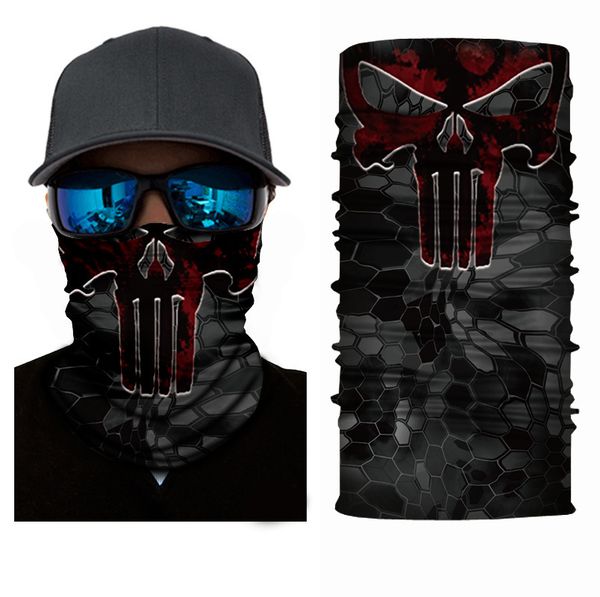 

headscarf magic versatile dark skull head outdoor sports riding seamls