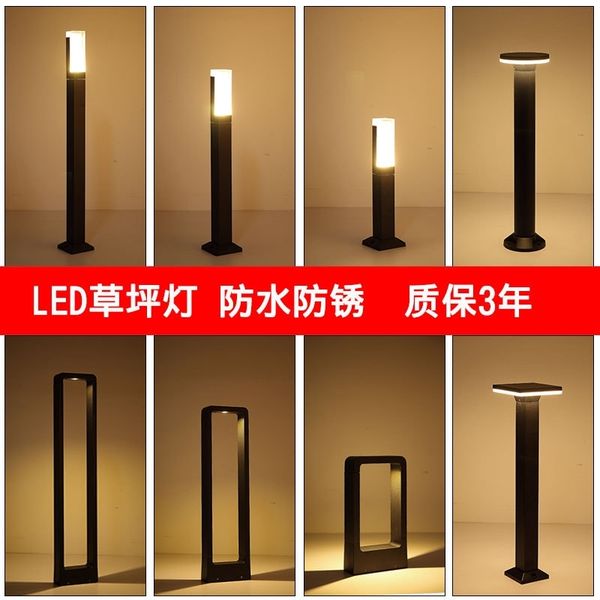 

lawn waterproof courtyard outdoor lawn led wall landscape lamp garden villa project