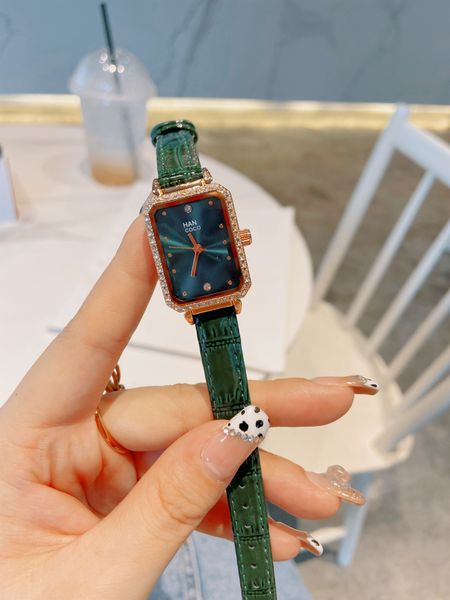 

luxury ladies watch diamond fashion leather watch special design relojes de marca mujer silver lady dress watchs quartz clock rose gold, Slivery;golden