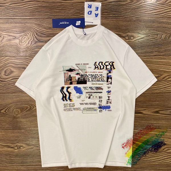 

t shirts ader error alien s illustrated couple ae t shirt men women tees short sleeve t-shirt, White;black