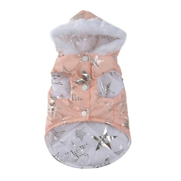 

dog down winter thickened costume pet puppy warm coat double sides hoodie outdoo jacket drop apparel