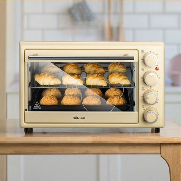 

electric ovens bear household 30l oven small bread baking making multifunctional deskcake bakery toaster pizza