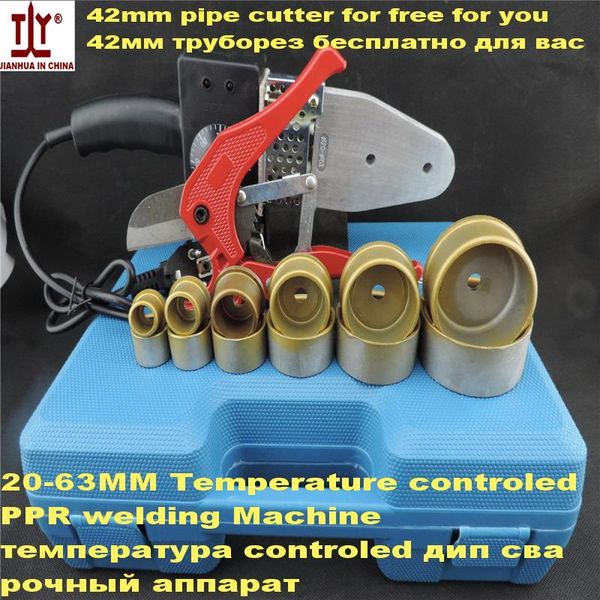

machining ppr welding machines temperature controled plastic welder 220/110v 20-63mm to use tube soldering iron equipment pipes